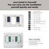 Multi Stage Thermostat for Home Cooling and Heating, 2 Heat/2