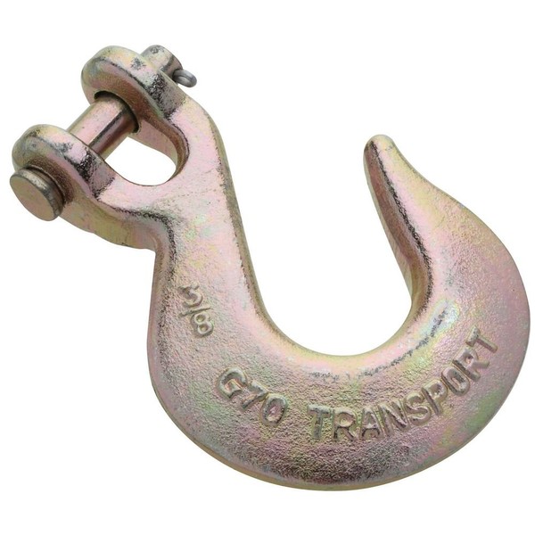 '3254BC 3/8 Clevis Slip Hook Yellow Chromate by National Hardware (English Manual)