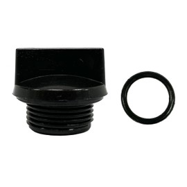 Water Drain Plug with Fine Thread and O-Ring Seal For Predator 2" IN 158GPM 3" IN 290GPM 212cc Engine Powered Semi-Trash Water Pump 63406 56162 63405 56160 Thread OD 25.65 mm