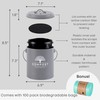 Perfnique Kitchen Compost Bin, 1.3 Gallon Countertop Compost Bin with