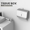 interhasa! Commercial Paper Towel Dispenser Wall Mounted C-fold Hand Towel