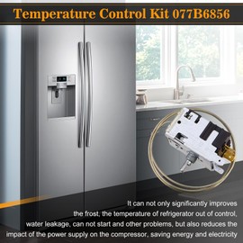 New Upgrade 988284 800382 Temperature Control Kit 077B6856,077B Series,Compatible with True Refrigerators,Exceed OEM Specifications