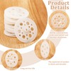 GORGECRAFT Pack of 100 Plastic Washers Load Distributing Polypropylene Washers