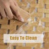 HOMBYS 58x32 Extra Large 100% Bamboo Shower Mat for Shower