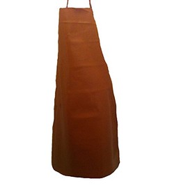 Brown Pu Leather Bib Apron (Pack of 2)