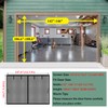 Garage Door Screen for 12x9ft 1 Car, Retractable Fiberglass Magnetic
