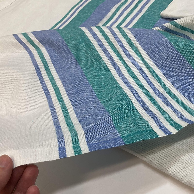 Flannel Blanket Lightweight 72" x 90" Twin Size (Blue)