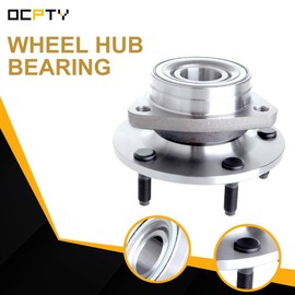 OCPTY New Front Wheel Hub and Bearing Assembly fit for Dodge Ram 1500 1994-1999 4x4 5 Bolt 515006