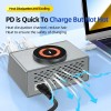 Multi-functional Magnetic Charging Station for Devices 140w Fast Charging Desktop
