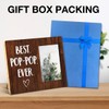 NGAEAK Grandpa Gifts From Grandkids - Rustic Wood Picture Frame,