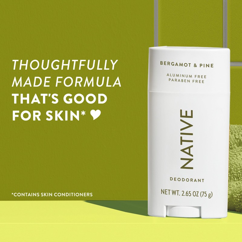 Native Deodorant Contains Naturally Derived Ingredients, 72 Hour Odor Control