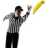 4 Pcs Football Penalty Flag Football Challenge Flags Tossing Football