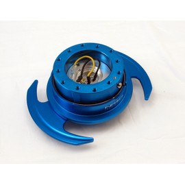 NRG Innovations SRK-650NB Quick Release Kit (New Blue Body/New Blue Ring with Handles) Gen 3.0