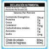 Citrato De Magnesio Y Potasio 500 Mg Por Porcion 60