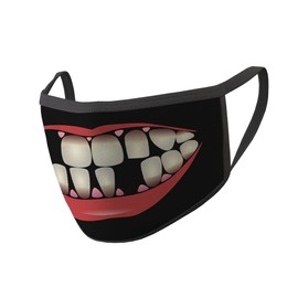 Copytec Mouth Mask Tooth Gap Caries Dentist Funny Face Mouth Cover #34810
