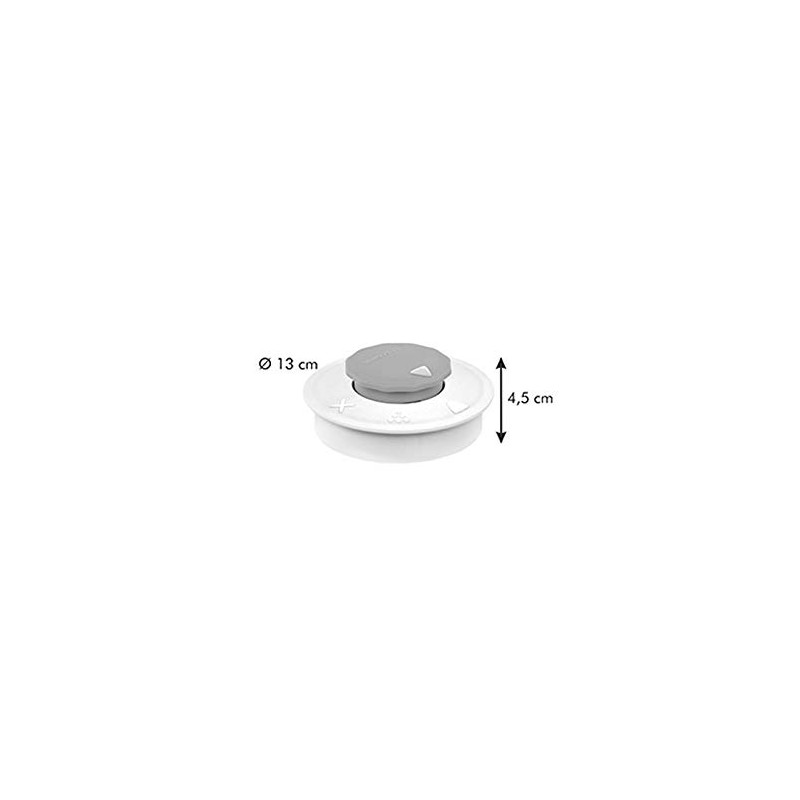 Tescoma Home Fermentation Cover, Plastic, White/Green