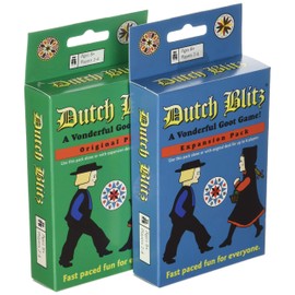 Dutch Blitz: Original and Expansion Combo Pack, Fast Paced Card Game, Fun for Everyone, Great Family Game, Combine Packs to Play with up to 8 Players, for Ages 8 and Up