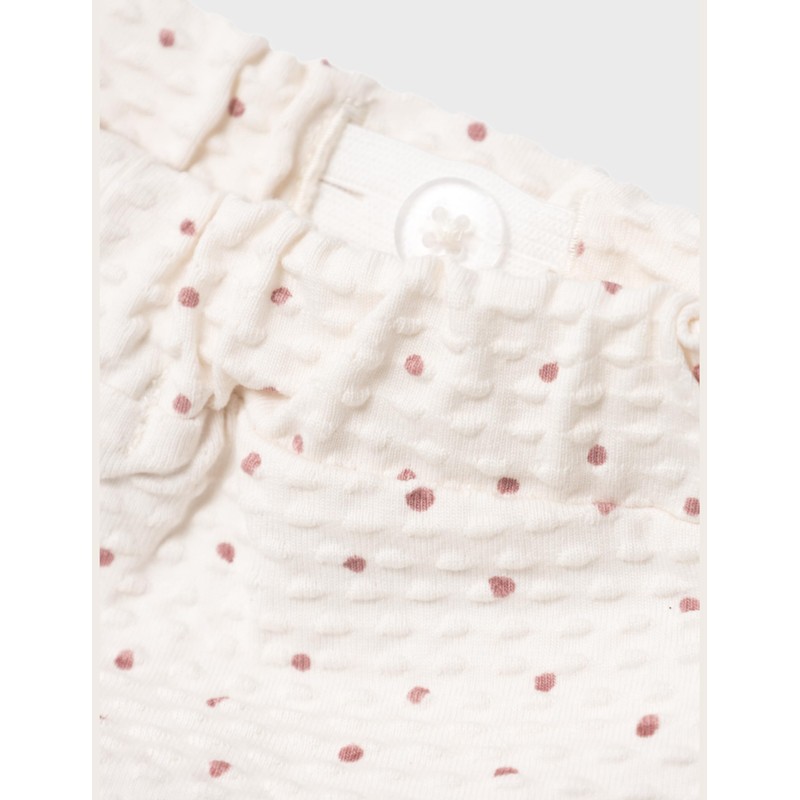 NAME IT Baby Girls' Nbfhadot Shorts, White