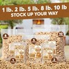Trailmark Naturals - 1 LB - Raw Peanuts For Squirrels,
