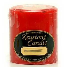 Pack of 2, Poured 3" x 3" Pillar Candles Christmas Essence for Weddings, Home & Event Decoration, Relaxation, Made in US