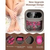 OOAMBB Collapsible Foot Spa with Heat, Bubble and Temp Control,