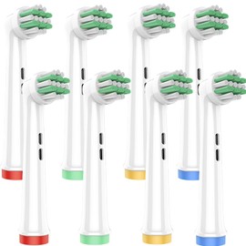 OddeKey Kids Replacement Heads Compatible with Braun Oral B Kids Electric Toothbrush, Extra Soft Replacement Toothbrush Heads for Gentle Care, Kids Toothbrush Heads are for Ages 3+ and 6-12, 8 Count