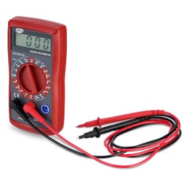 REV Ritter Digital Multimeter, Black/Red, 0037387102