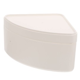 KICHOUSE Plastic Storage Boxes Lids 2 Pack Bin Lid for Home Office Store Cosmetics Organizer Desktop Storage Bin