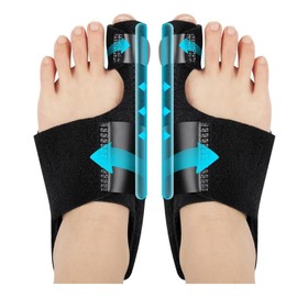 Landrain 1 Pair Hallux Valgus Correction, Hallux Valgus Splint, 2 Correction Splint and 2 x Toe Separators