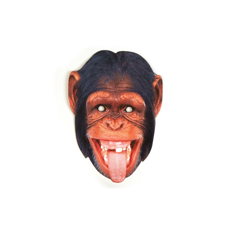 Party Maske - Party Mask Chimpanzee