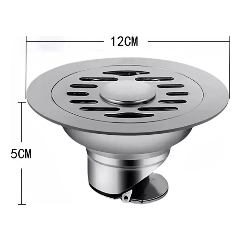 Coladera Baño Acero Inoxidable Anti Olores E Insectos