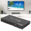 B12SA Black 1×2 HDMI 2.0 Splitter Aluminium Alloy with Scaler