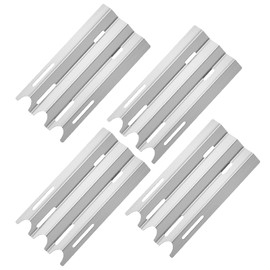 Folocy Stainless Steel Grill Burners BBQ Gas Grill Replacement Parts for Vermont Castings CF9030, CF9050, VCS5005, VM400, Jenn Air JA460, JA480, JA580, Outdoor Cooking Grill Repair Kit, 4-Pack