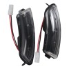 WF-AUTO Clear LED Wing Side Mirror Blinker Turn Signal Lamps