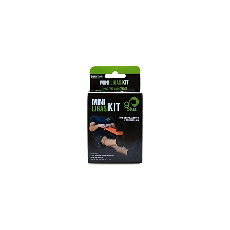 GO PLUS Mini Ligas Kit 5 Bandas de Resistencia