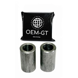 Steel 1-1/4" Length x 5/8" ID Bushings Spacers for Mini Bikes & Go Karts 2 pack.