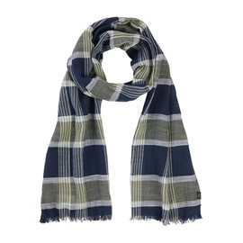 camel active Men's Organic Cotton Scarves, dark green, Unit size