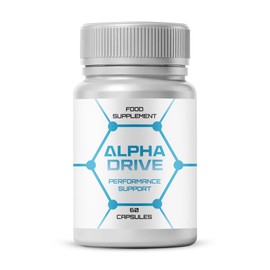Alpha Drive Performance - Energy, Stamina & Vitality Support Supplement - Natural Formula for Active Lifestyles - 60 Capsules, 1 Month Supply