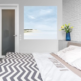 Fine Art Canvas Inshore Canvas Wall Decor by Artist Rick Fleury for Living Room, Bedroom, Bathroom, Kitchen, Office, Bar, Dining & Guest Room - Ready to Hang - 32 in x 32 in