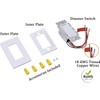 Cloudy Bay in Wall Dimmer Switch for LED Light/CFL/Incandescent,3-Way Single