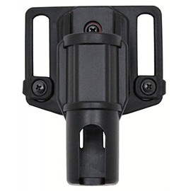 MFH Baton Holder 9.5 cm Black