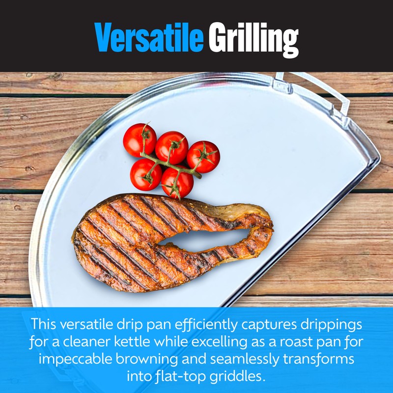 SnS Grills Drip 'N Griddle Pan 26" - Extra Large