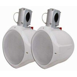 MCM Custom Audio 60-10020 6 1/2" Marine Wakeboard Two-Way Speaker Pair - White