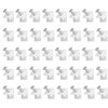 Pack of 40 Back Panel Screws, Plastic Back Panel Connectors,