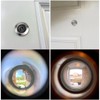 Sumnacon Large Door Viewer 220-degree with Heavy Duty Rotating Privacy
