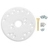 Universal Router Base Plate Compatible with Bosch/Makita/Porter Cable/Ryobi, Woodworking Auxiliary