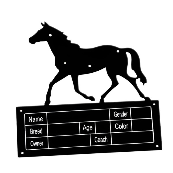 predolo Horse Stall Name Plate Horse Name Plaque Farmhouse Rustic