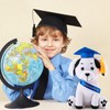Zomiboo 2 Pcs Graduation Autograph Stuffed Dog to Sign 12