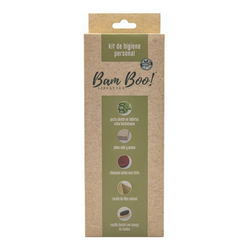 Kit De Higiene Natural Y Limpieza Personal Bam Boo!