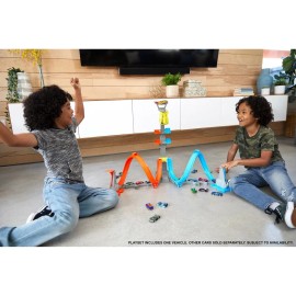 Pista De Juguete Hot Wheels Action Desafío De Altura Multicolor